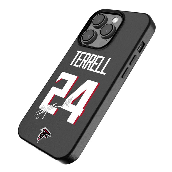 A.J. Terrell Atlanta Falcons 24 Ready iPhone MagSafe Compatible Phone Case for Apple iPhone Iso.Jpg