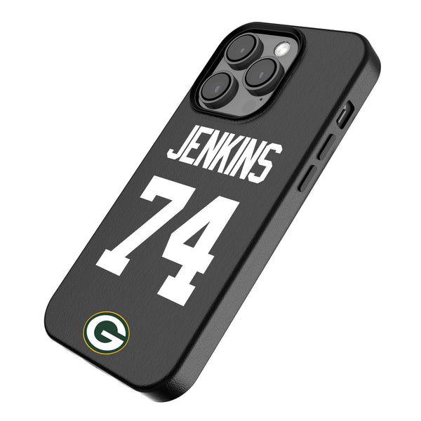 Elgton Jenkins Green Bay Packers 74 Ready iPhone MagSafe Compatible Phone Case for Apple iPhone Iso.Jpg