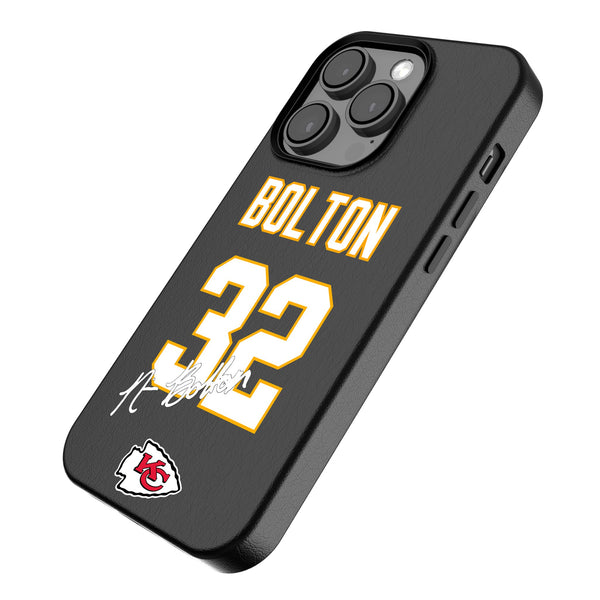 Nick Bolton Kansas City Chiefs 32 Ready iPhone MagSafe Compatible Phone Case for Apple iPhone Iso.Jpg