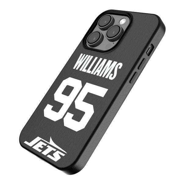 Quinnen Williams New York Jets 95 Ready iPhone MagSafe Compatible Phone Case for Apple iPhone Iso.Jpg