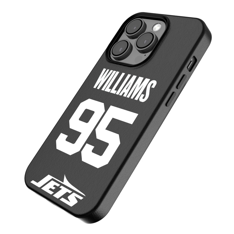 Quinnen Williams New York Jets 95 Ready iPhone MagSafe Compatible Phone Case for Apple iPhone Iso.Jpg