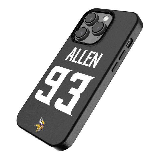 Jonathan Allen Minnesota Vikings 93 Game Tactic iPhone MagSafe Compatible Phone Case for Apple iPhone Iso.Jpg