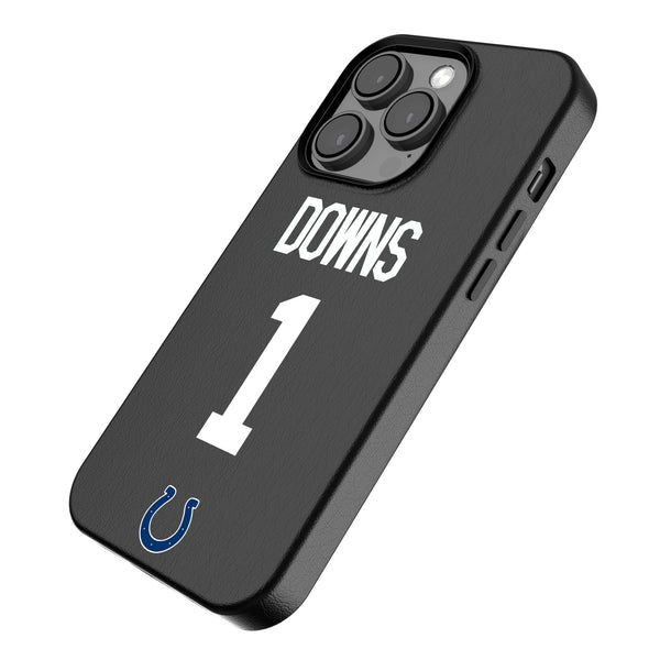 Josh Downs Indianapolis Colts 1 Ready iPhone MagSafe Compatible Phone Case for Apple iPhone Iso.Jpg