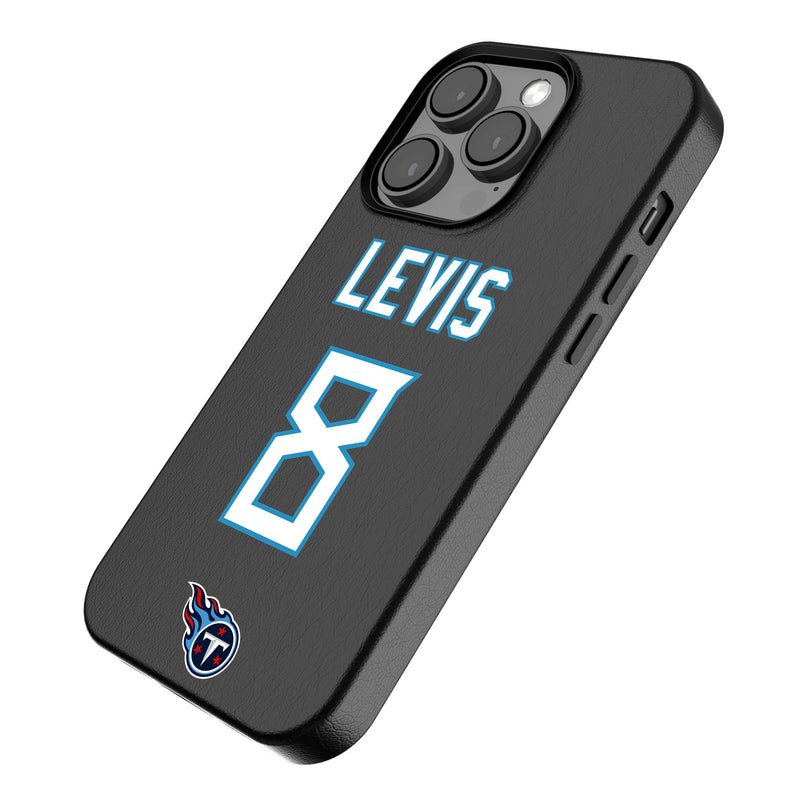 Will Levis Tennessee Titans 8 Ready iPhone MagSafe Compatible Phone Case for Apple iPhone Iso.Jpg