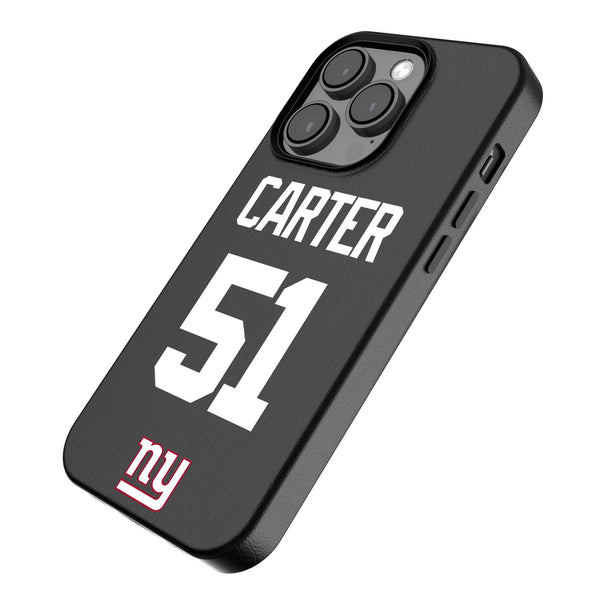 Abdul Carter New York Giants 51 Game Tactic iPhone MagSafe Compatible Phone Case for Apple iPhone Iso.Jpg