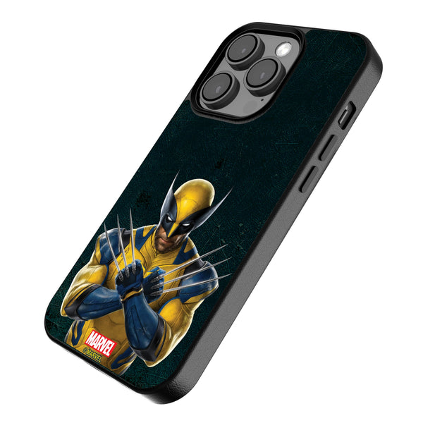 Marvel Deadpool Wolverine Badge iPhone MagSafe Compatible Phone Case Iso.Jpg