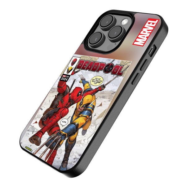 Marvel Deadpool Wolverine Cover Art iPhone MagSafe Compatible Phone Case for Apple iPhone Iso.Jpg