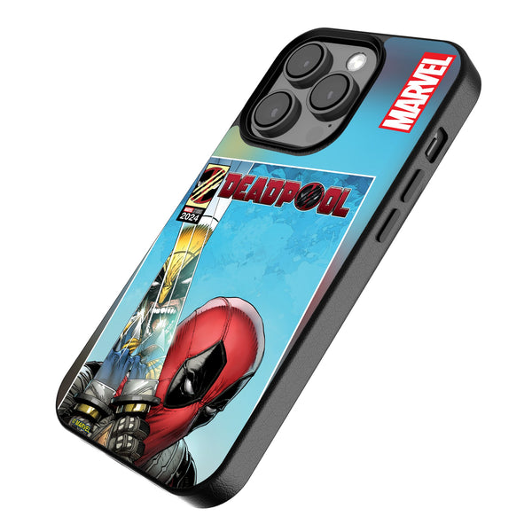 Marvel Deadpool Wolverine Cover Art iPhone MagSafe Compatible Phone Case for Apple iPhone Iso.Jpg
