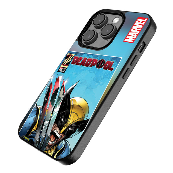 Marvel Deadpool Wolverine Cover Art iPhone MagSafe Compatible Phone Case for Apple iPhone Iso.Jpg