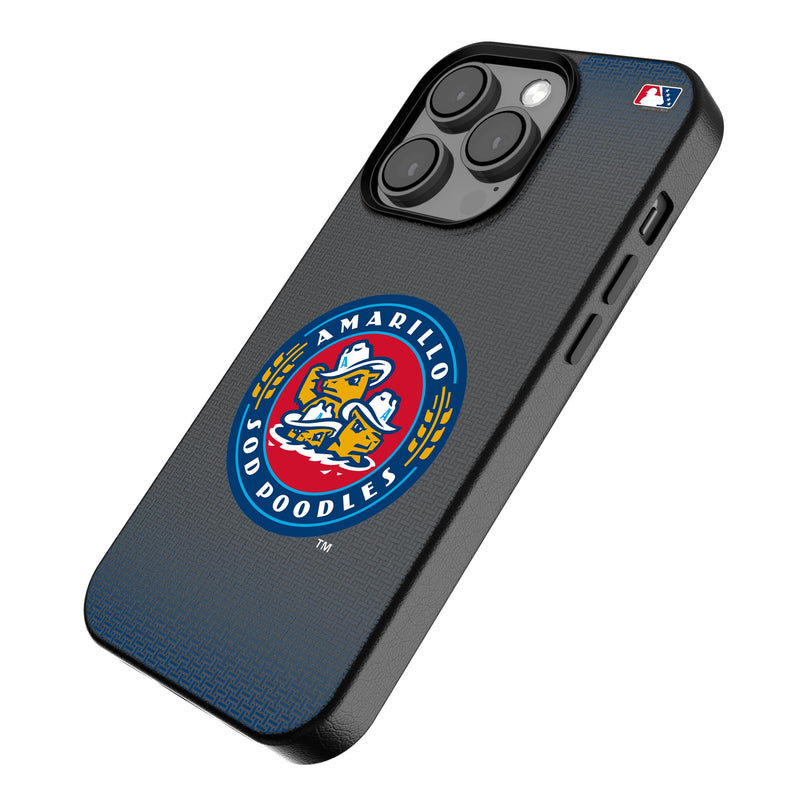 Amarillo Sod Poodles Linen iPhone MagSafe Compatible Phone Case Iso.Jpg