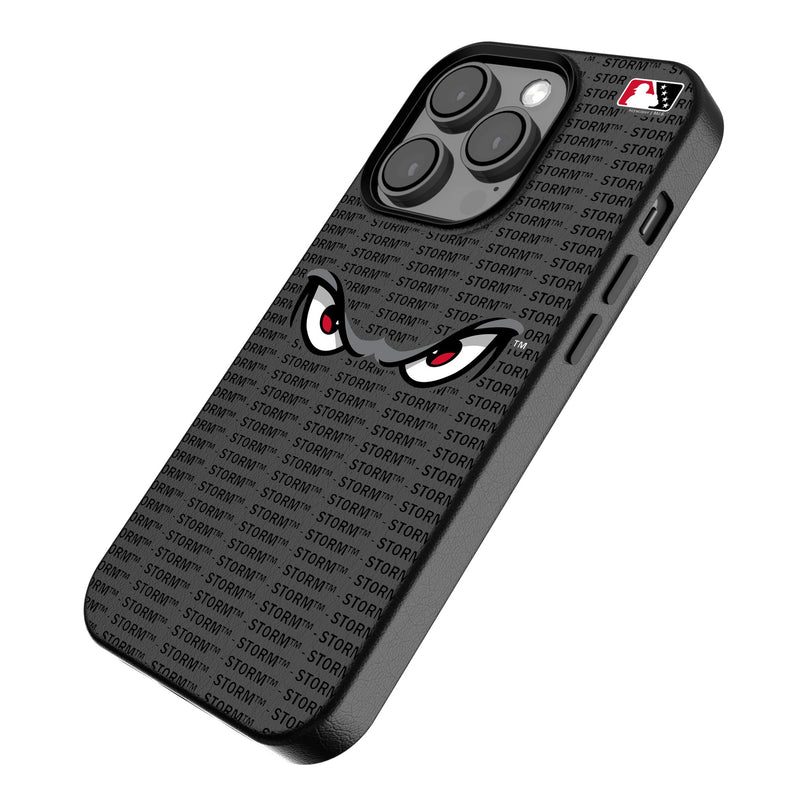 Lake Elsinore Storm Text Backdrop iPhone MagSafe Compatible Phone Case Iso.Jpg