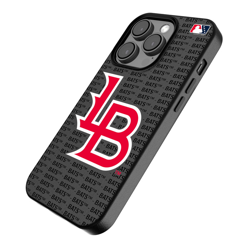 Louisville Bats Text Backdrop iPhone MagSafe Compatible Phone Case Iso.Jpg