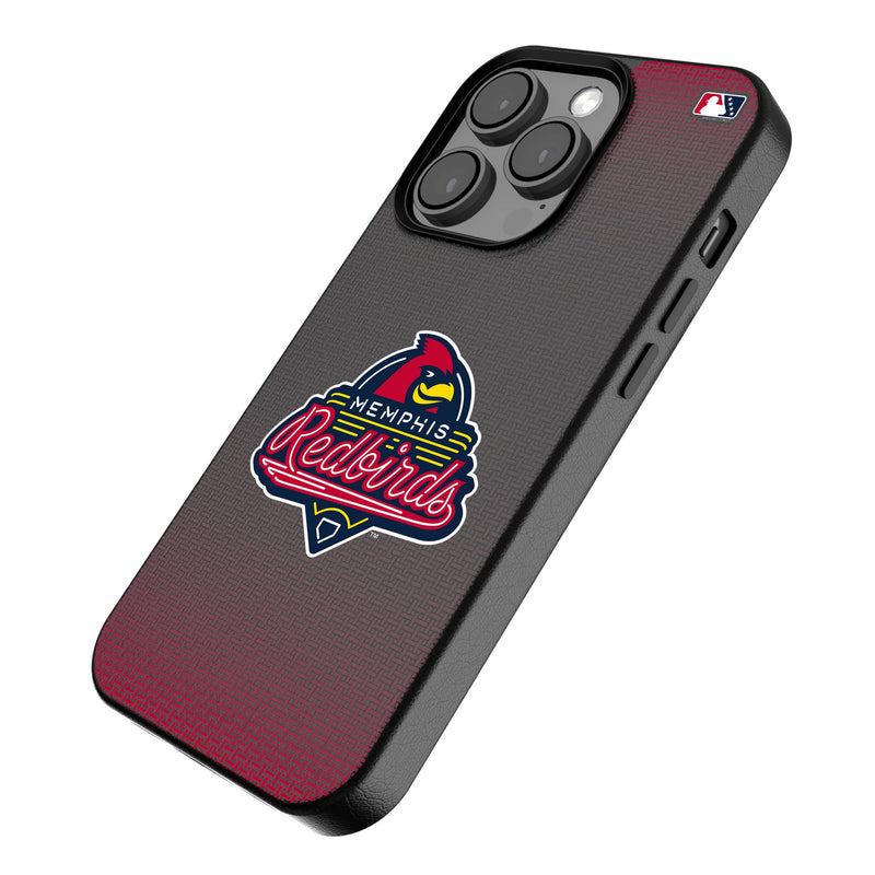 Memphis Redbirds Linen iPhone MagSafe Compatible Phone Case Iso.Jpg