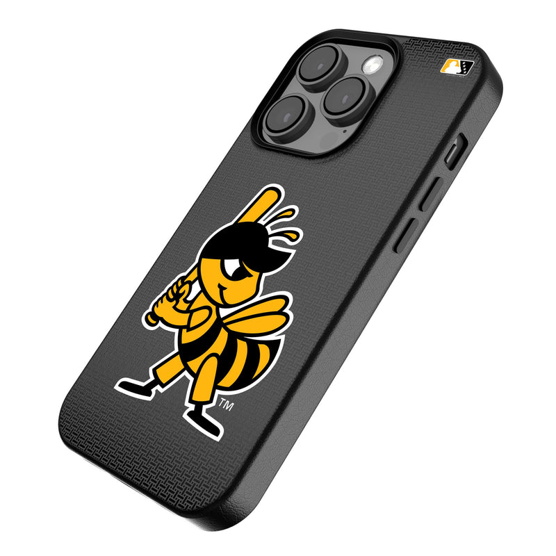 Salt Lake Bees Linen iPhone MagSafe Compatible Phone Case Iso.Jpg