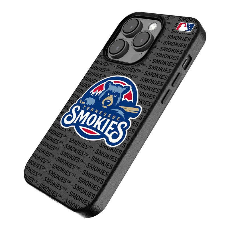 Tennessee Smokies Text Backdrop iPhone MagSafe Compatible Phone Case Iso.Jpg