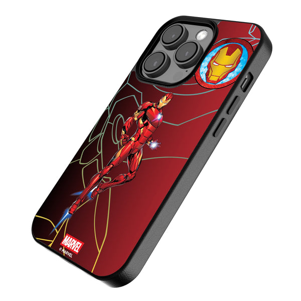 Marvel Avengers Iron Man MechLine iPhone MagSafe Compatible Phone Case for Apple iPhone Iso.Jpg