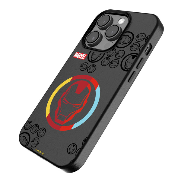 Marvel Avengers Iron Man Sigil iPhone MagSafe Compatible Phone Case for Apple iPhone Iso.Jpg