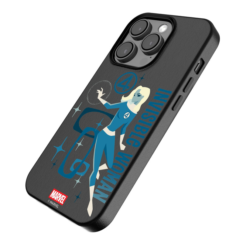 Marvel Invisible Woman Badge iPhone MagSafe Compatible Phone Case for Apple iPhone Iso.Jpg