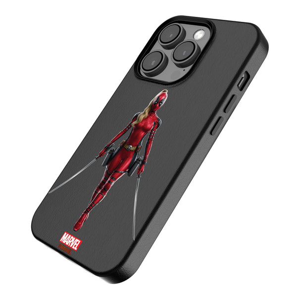 Marvel Ladypool Badge iPhone MagSafe Compatible Phone Case for Apple iPhone Iso.Jpg