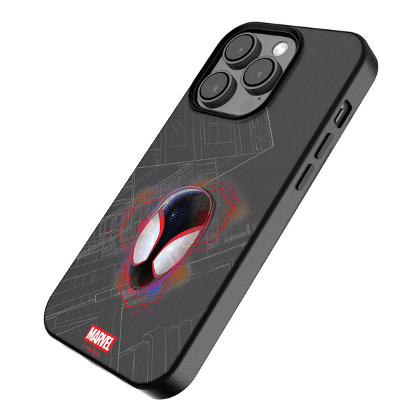 Marvel Miles Morales Badge iPhone MagSafe Compatible Phone Case for Apple iPhone Iso.Jpg