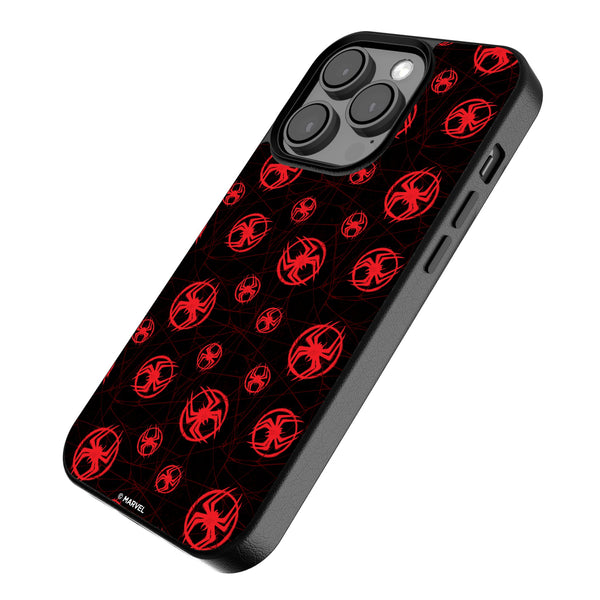 Marvel Miles Morales Pattern iPhone MagSafe Compatible Phone Case for Apple iPhone Iso.Jpg