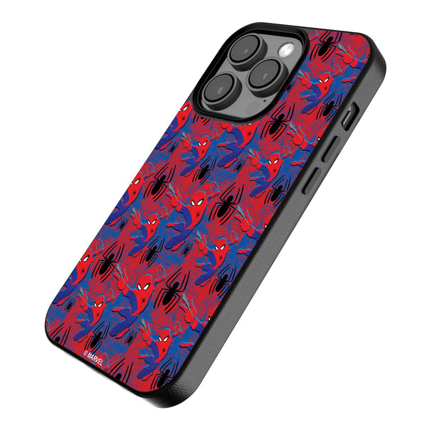 Marvel Spider-Man Pattern iPhone MagSafe Compatible Phone Case for Apple iPhone Iso.Jpg