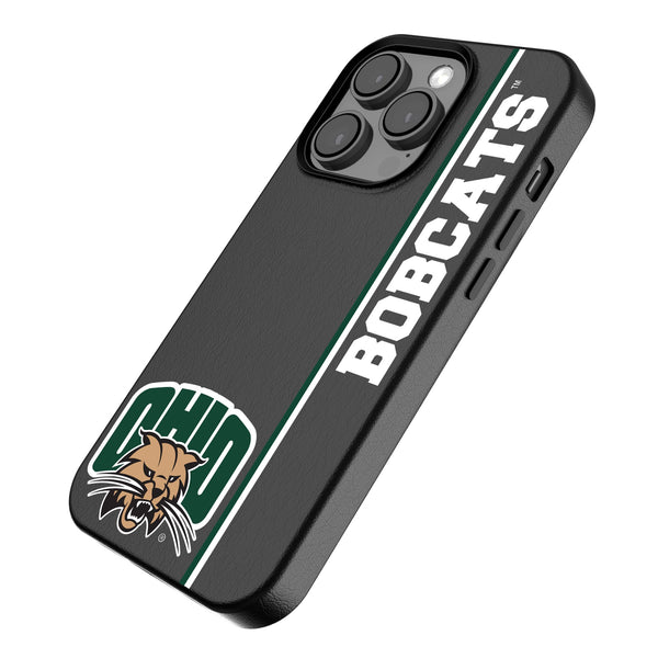 Ohio University Bobcats Sidebar iPhone MagSafe Compatible Phone Case Iso.Jpg