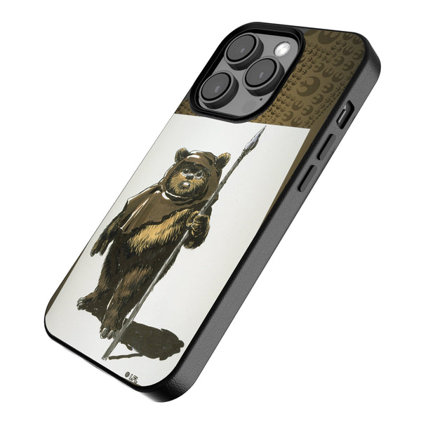 Star Wars Ewok Portrait iPhone MagSafe Compatible Phone Case Iso.Jpg