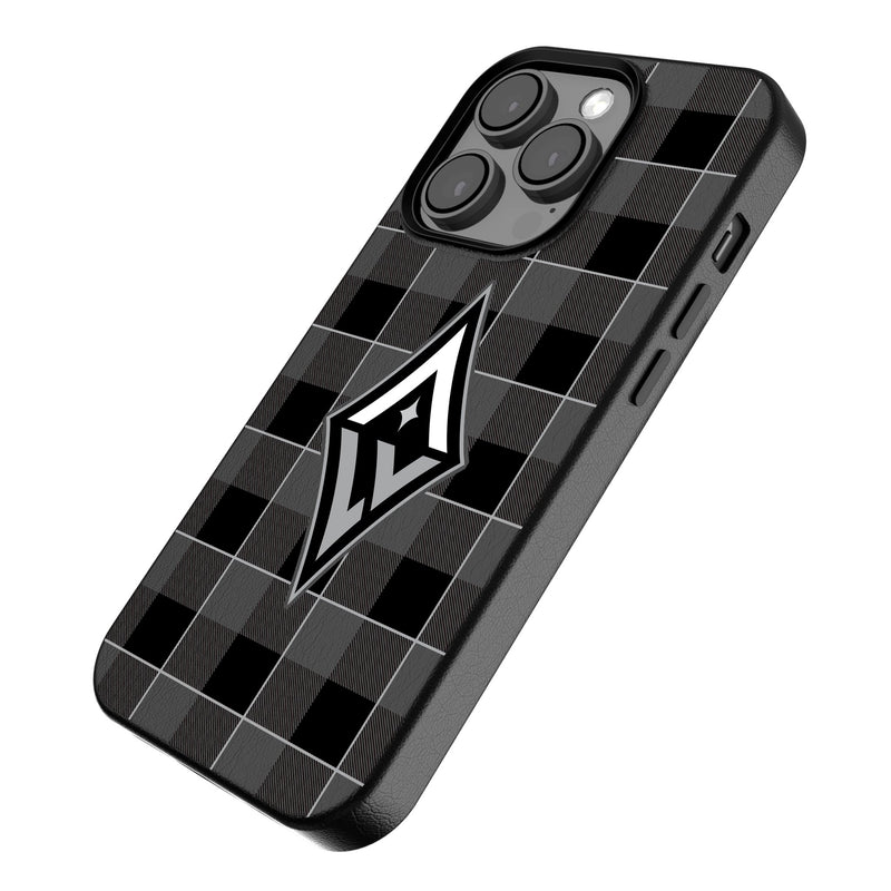 Las Vegas Aces Plaid iPhone MagSafe Compatible Phone Case Iso.Jpg