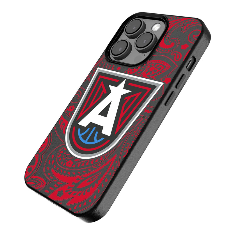 Atlanta Dream Paisley iPhone Magnetic Phone Case Iso.Jpg