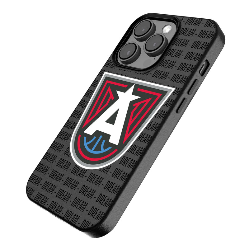 Atlanta Dream Text Backdrop iPhone MagSafe Compatible Phone Case for Apple iPhone Iso.Jpg