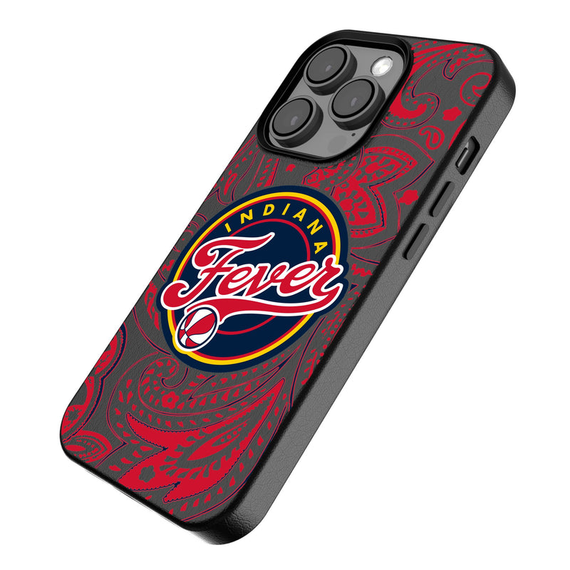 Indiana Fever Paisley iPhone MagSafe Compatible Phone Case Iso.Jpg