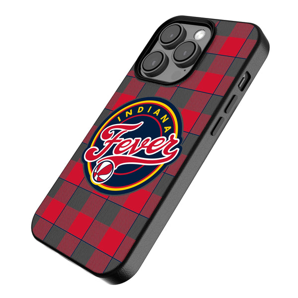 Indiana Fever Plaid iPhone MagSafe Compatible Phone Case Iso.Jpg