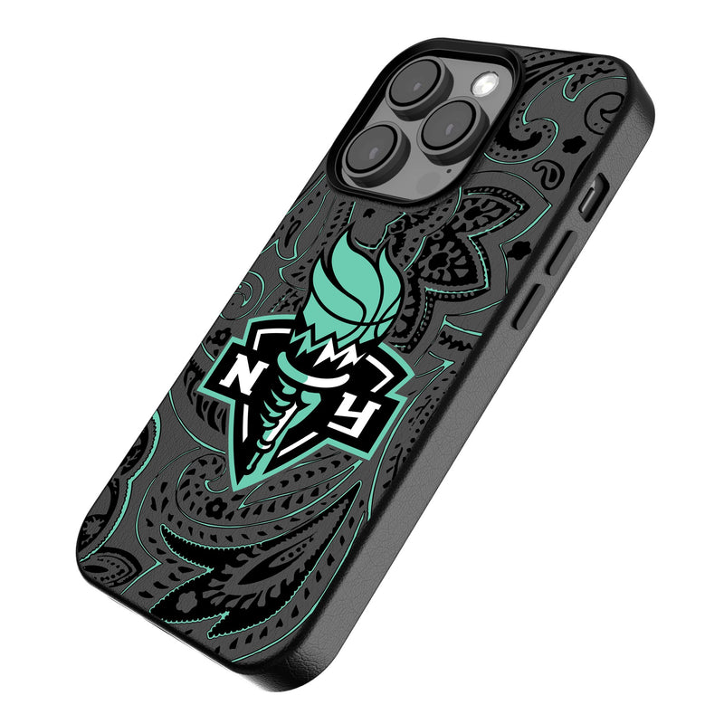 New York Liberty Paisley iPhone MagSafe Compatible Phone Case Iso.Jpg