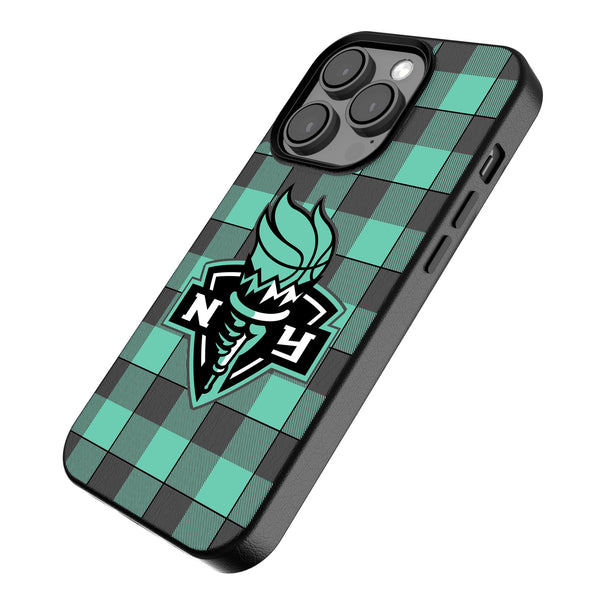 New York Liberty Plaid iPhone MagSafe Compatible Phone Case Iso.Jpg