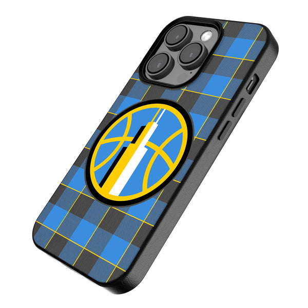 Chicago Sky Plaid iPhone MagSafe Compatible Phone Case Iso.Jpg