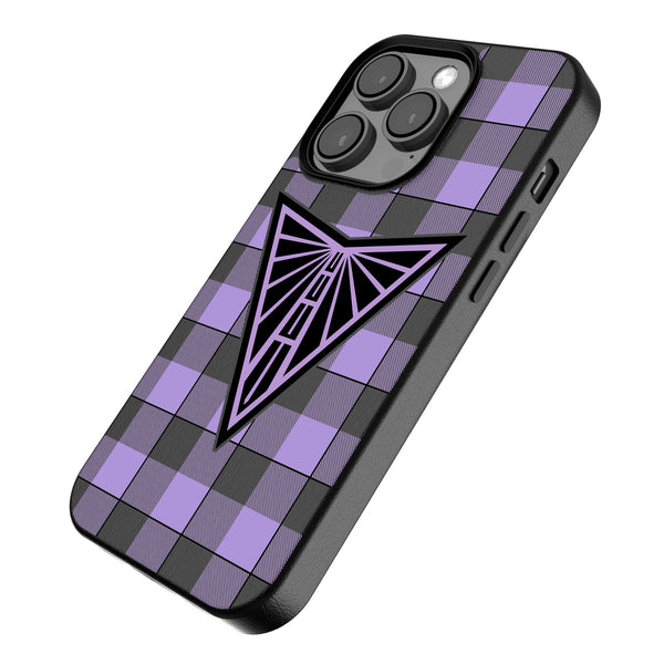 Golden State Valkyries Plaid iPhone MagSafe Compatible Phone Case for Apple iPhone Iso.Jpg