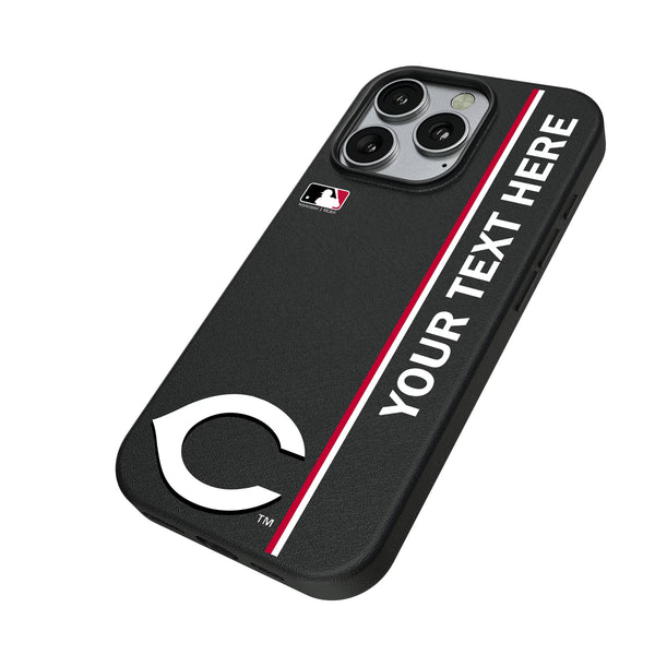 Cincinnati Reds Personalized Sidebard iPhone MagSafe Compatible Phone Case for Apple iPhone Iso.Jpg