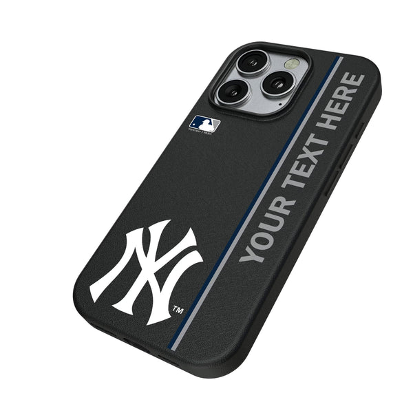 New York Yankees Personalized Sidebard iPhone MagSafe Compatible Phone Case for Apple iPhone Iso.Jpg