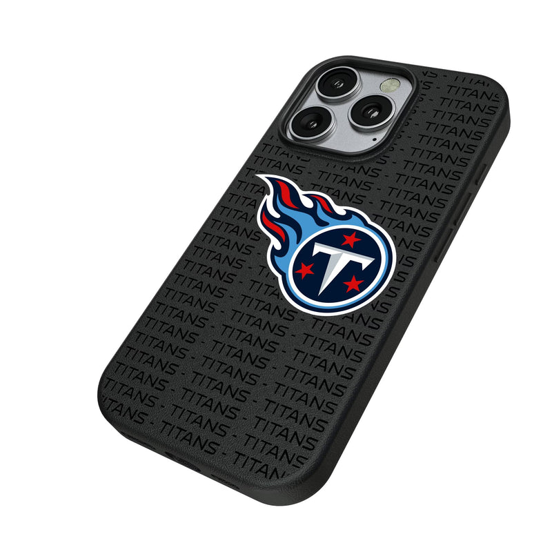 Tennessee Titans Text Backdrop iPhone MagSafe Compatible Phone Case for Apple iPhone Iso.Jpg