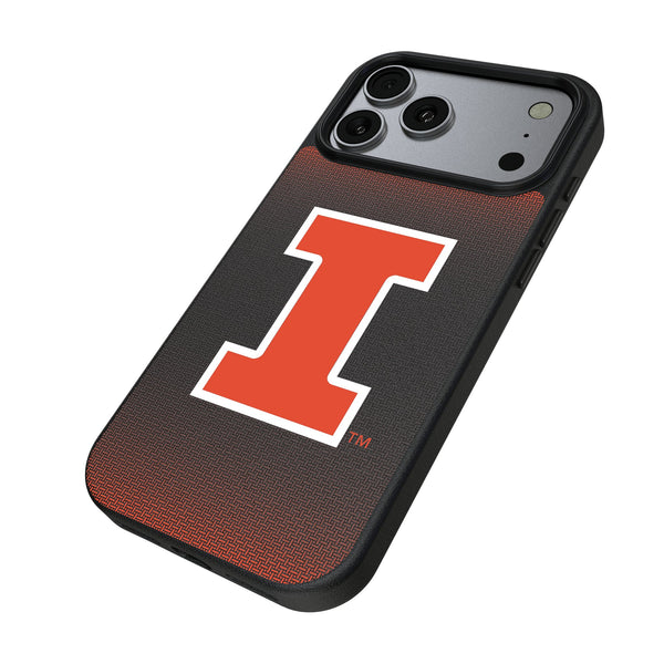 University of Illinois Fighting Illini Linen iPhone MagSafe Compatible Phone Case for Apple iPhone Iso.Jpg