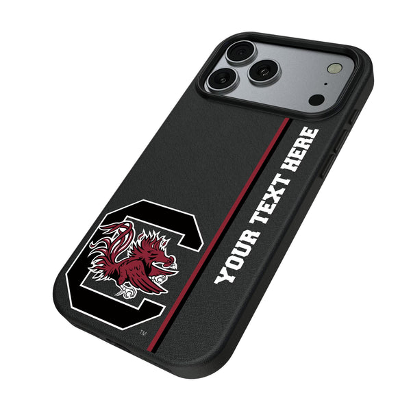 University of South Carolina Gamecocks Personalized Sidebard iPhone MagSafe Compatible Phone Case for Apple iPhone Iso.Jpg