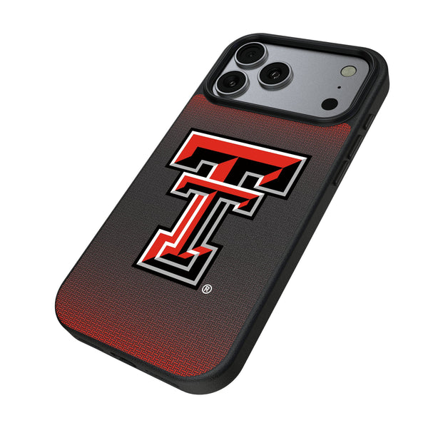 Texas Tech Red Raiders Linen iPhone MagSafe Compatible Phone Case for Apple iPhone Iso.Jpg