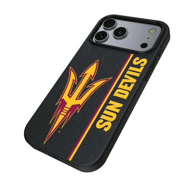 Arizona State University Sun Devils Sidebar iPhone MagSafe Compatible Phone Case for Apple iPhone Iso.Jpg