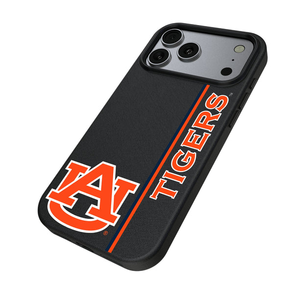 University of Auburn Tigers Sidebar iPhone MagSafe Compatible Phone Case for Apple iPhone Iso.Jpg