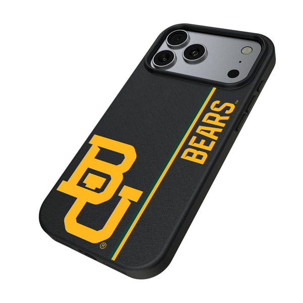 Baylor University Bears Sidebar iPhone MagSafe Compatible Phone Case for Apple iPhone Iso.Jpg
