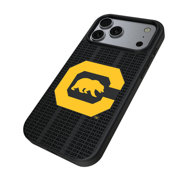 University of California Berkeley Golden Bears Text Backdrop iPhone MagSafe Compatible Phone Case for Apple iPhone Iso.Jpg