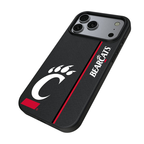 University of Cincinnati Bearcats Sidebar iPhone MagSafe Compatible Phone Case for Apple iPhone Iso.Jpg