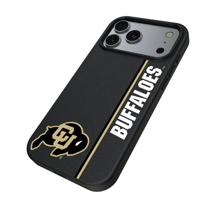 University of Colorado Buffaloes Sidebar iPhone MagSafe Compatible Phone Case for Apple iPhone Iso.Jpg