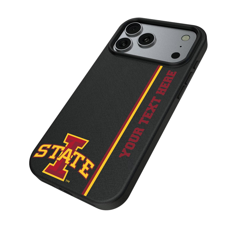 Iowa State University Cyclones Personalized Sidebard iPhone MagSafe Compatible Phone Case for Apple iPhone Iso.Jpg